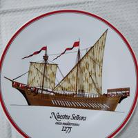 piatto da collezione Ginori 1979 per Stock