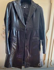 Giaccone Vera Pelle Armani Jeans