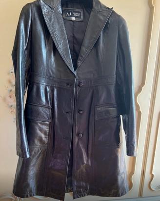 Giaccone Vera Pelle Armani Jeans