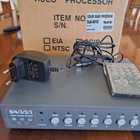 VIDEO PROCESSOR  COLOR  QUAD  SJA -801D