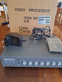 VIDEO PROCESSOR  COLOR  QUAD  SJA -801D