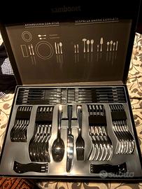 SERVIZIO POSATE SAMBONET SET DA 6 - 42 PEZZI