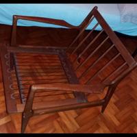 poltrona  vintage design modernariato anni 60