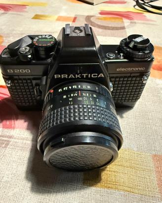 Macchina Fotografica Praktica B200 + Flash