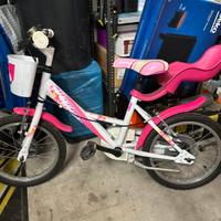 Bici bambina ruote 16 unicorno