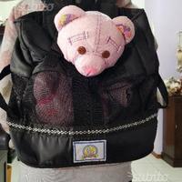 Zainetto trasporto animali domestici