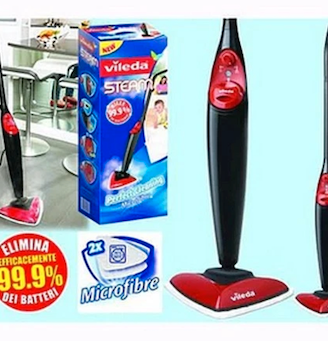 vileda lava pavimenti & tappeti 100° vapore STEAM