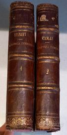 Libro Nell'Africa Tenebrosa, Henry M. Stanley 1891