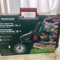 Mini motosega ricaricabile a batteria 12V PARKSIDE