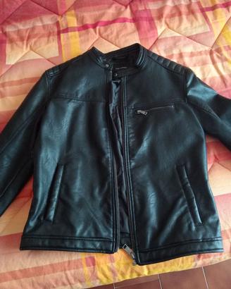 Giubbotto in ecopelle