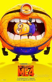 Locandina CATTIVISSIMO ME 4 originale cinema