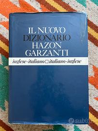 Dizionario Hazon Garzanti inglese italiano 1992