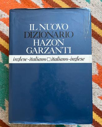 Dizionario Hazon Garzanti inglese italiano 1992