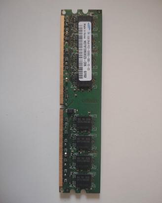 Memoria RAM  Samsung 1gb DDR2