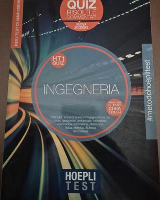Libro per preparazione test ingegneria, Tolc-I