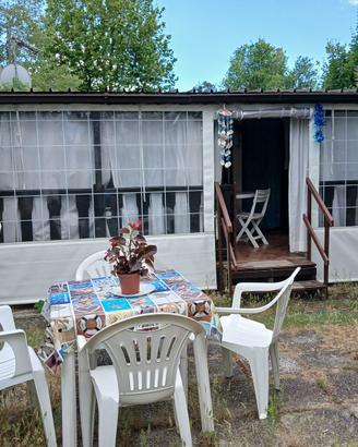 bungalow-roulotte al Camping Village Cesenatico