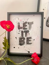 Quadro con cornice personalizzabile