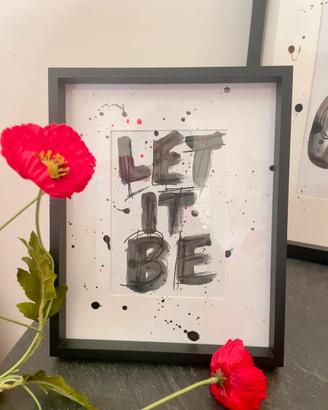 Quadro con cornice personalizzabile