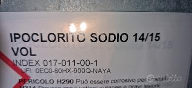 ipoclorito di sodio
