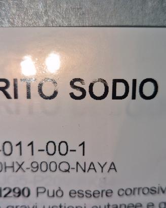 ipoclorito di sodio