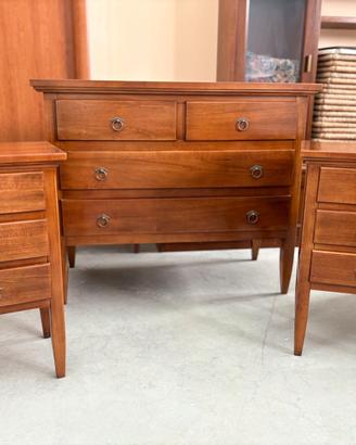 NUOVO GRUPPO NOTTE A SPILLO DI 100% LEGNO MASSELLO