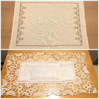 Runner/centrotavola e tavaglietta, vintage. 