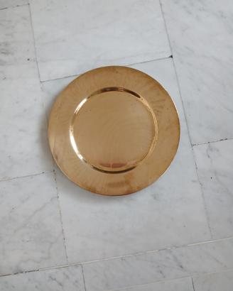 sottopiatti in Silver dorati