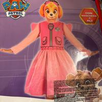 Vestito carnevale bambina età 3+ paw patrol Skye