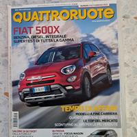 QUATTRORUOTE  Febbraio 2015 - Fiat 500X - Smart
