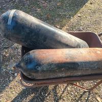 2 bombole auto marca Faber  e componenti impianto 