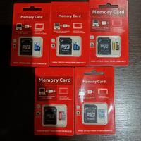 Micro SD da 3 pezzi da 2024gb e 2 pezzi da 2TB