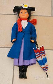 Bambola Mary Poppins vintage originale Ratti 1965