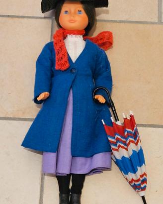 Bambola Mary Poppins vintage originale Ratti 1965