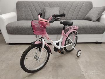 Bicicletta bambina 16'' dai 5 ai 7 anni