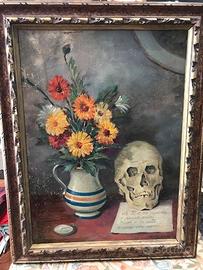 Olio su cartone Talamoni Luigi