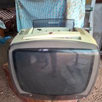 Televisore CGE vintage in bianco e  nero
