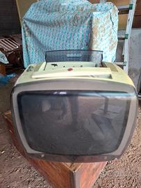 Televisore CGE vintage in bianco e  nero