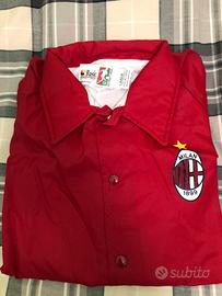 Giubbotto Milan calcio vintage nuovo