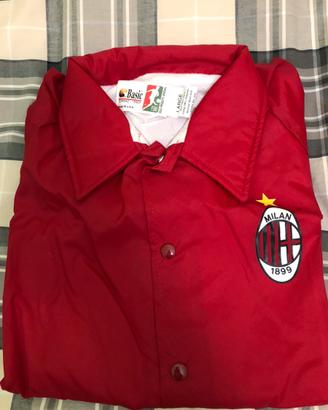 Giubbotto Milan calcio vintage nuovo