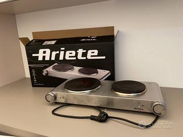 Ariete 994 - doppio fornello in acciaio Inox