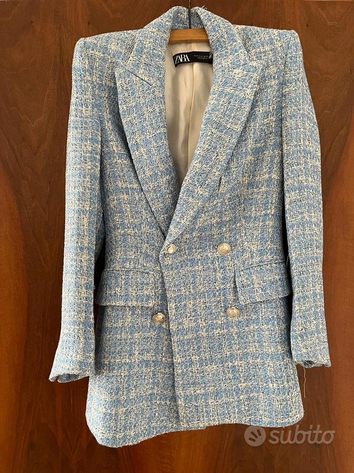 Blazer Zara Giacca Viola Camicia Clearance Camicia Pitonata Zara