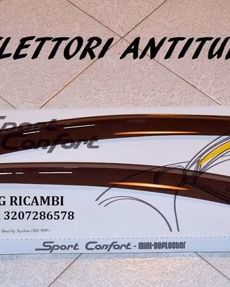Deflettori oscurati Grande Punto Evo Punto 2012
