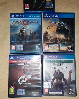 Giochi Ps4/Joystick/Base ricarica