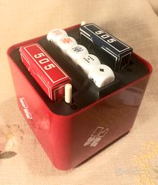 Set compl..  carte gioco cubo design anni 70