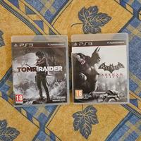 Tomb Raider & Batman Arkham City PS3