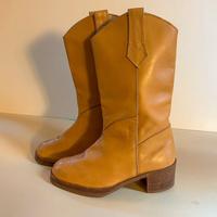 Stivaletti da cowboy unisex in vera pelle