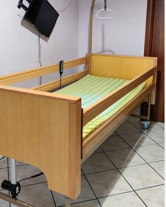 Letto elettrico + materasso + motore di riserva