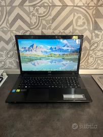 PC NOTEBOOK PORTATILE I7 RAM 16 GB SSD 120 batt ok