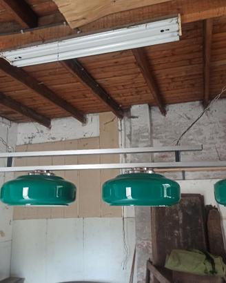 lampada da bigliardo con accessori 