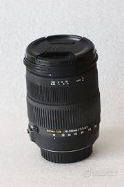 Sigma 18-200 F/3.5-6.3 DC OS per Canon EF EF-s
